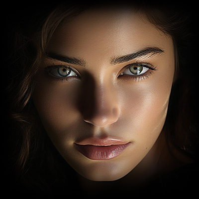 woman face